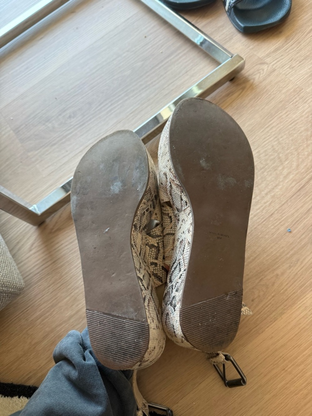 Snakeskin Platforms - Picture 4 of 4